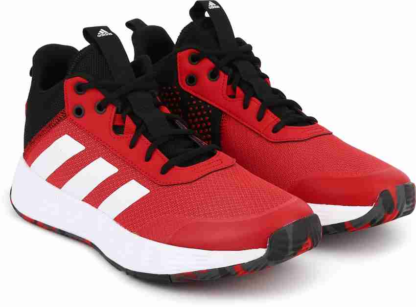 Adidas shoes shop red black