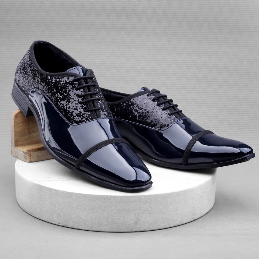 Blue color 2024 formal shoes