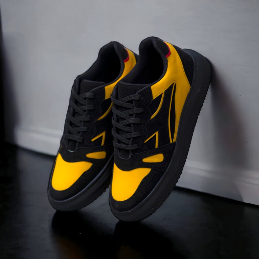 Step Up Your Style: The Ultimate Guide to Black and Yellow Men's Shoes