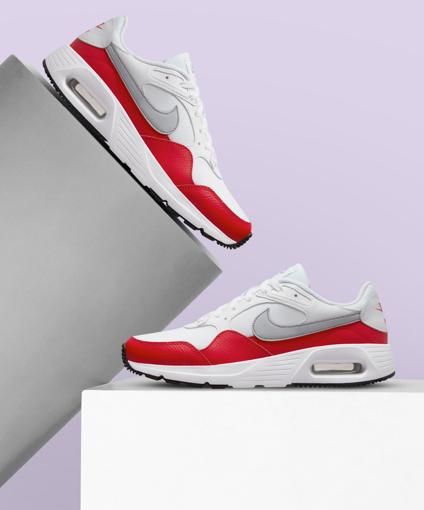 air max shoes red colour