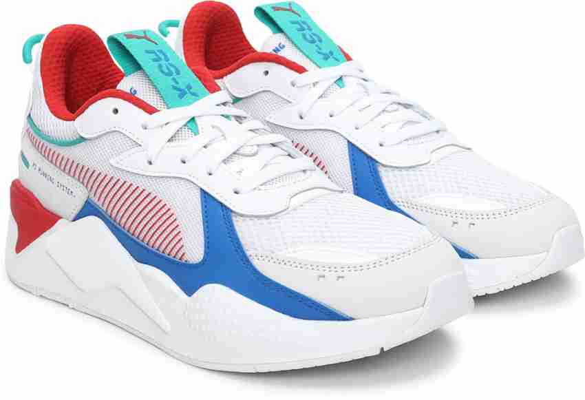 Puma men's rs-x toys trend shoes - outlet white/royal/red