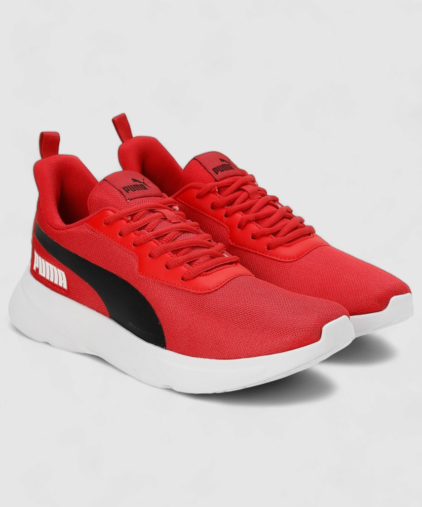 Puma red sneakers online best sale