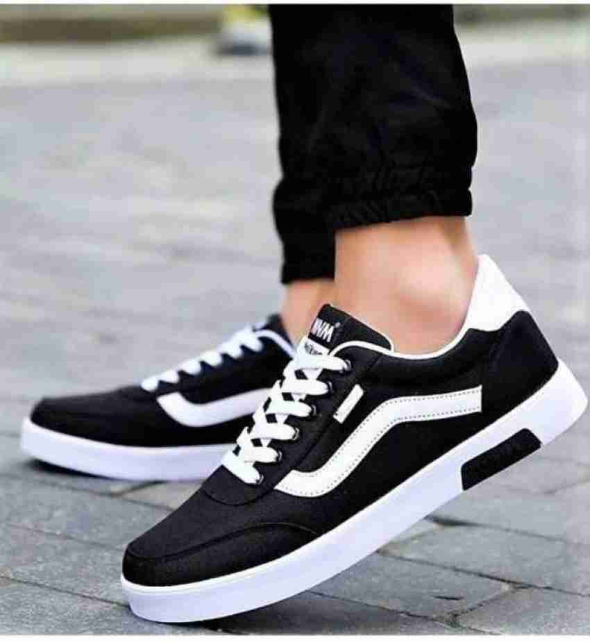 Black and white sneakers shoes deals