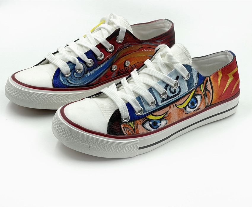 Dee Design Men s Naruto Lace up Anime Casual Canvas Shoes For Men Buy Dee Design Men s Naruto Lace up Anime Casual Canvas Shoes For Men Online at Best Price Shop Online for