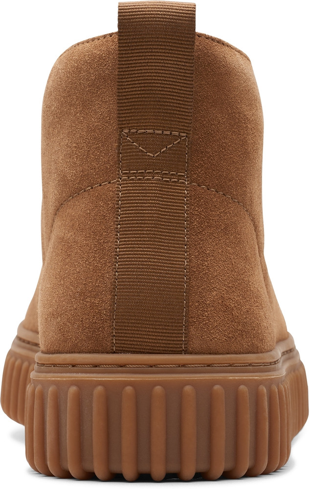 CLARKS Clarks Torhill DB Cognac Suede High Tops For Men - Buy 