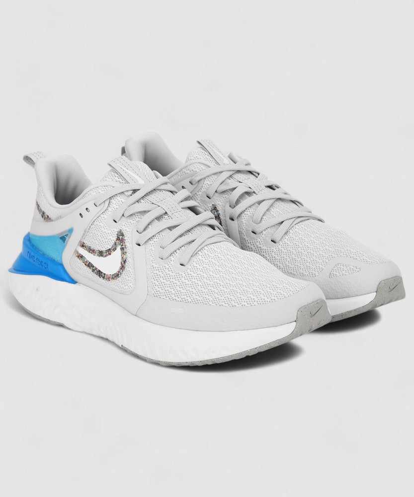 Nike legend react white blue best sale