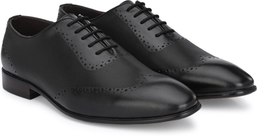 Egoss black formal on sale shoes