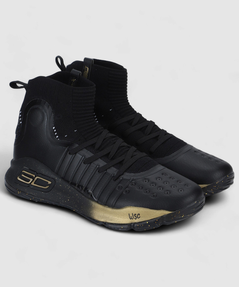 curry 4 black and gold