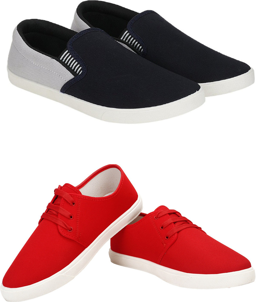 Free Kicks Combo Of 2 Shoes FK Fitman FK 201 Sneakers For Men