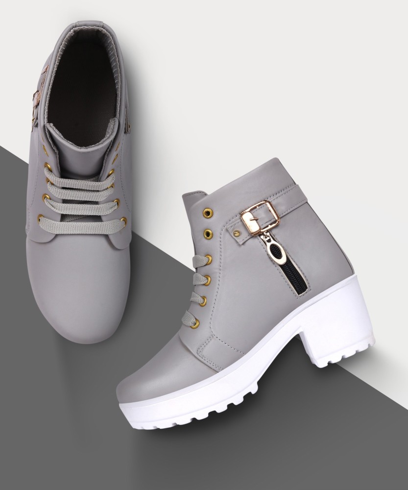 Longwalk Perfect Stylish Girls High Ankel Boots For Women Buy Longwalk Perfect Stylish Girls High Ankel Boots For Women Online at Best Price Shop Online for Footwears in India Flipkart