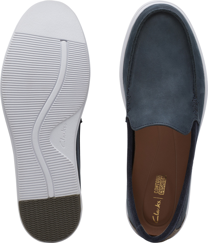 CLARKS Loafer Navy Nubuck Casuals For Men Buy CLARKS Loafer Navy