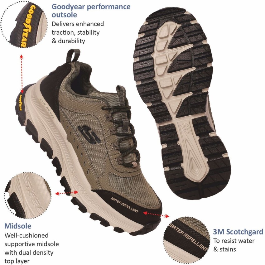 Skechers D'LUX TREKKER Hiking & Trekking Shoes For Men - Buy