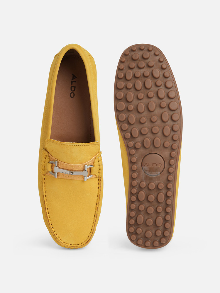 Aldo yellow loafers hot sale