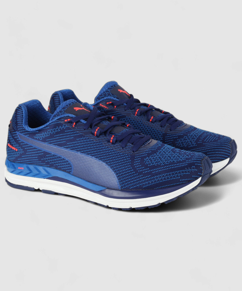 PUMA Speed 600 S IGNITE Running Shoes For Men Buy Blue Depths Lapis Blue Fiery Coral Color PUMA Speed 600 S IGNITE Running Shoes For Men Online at Best Price Shop Online