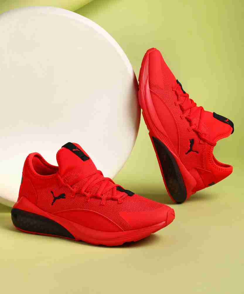 Puma red shop color shoes