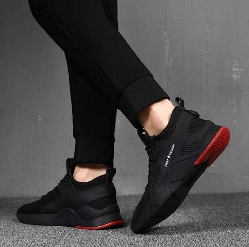 Black sports shoes under 500 top