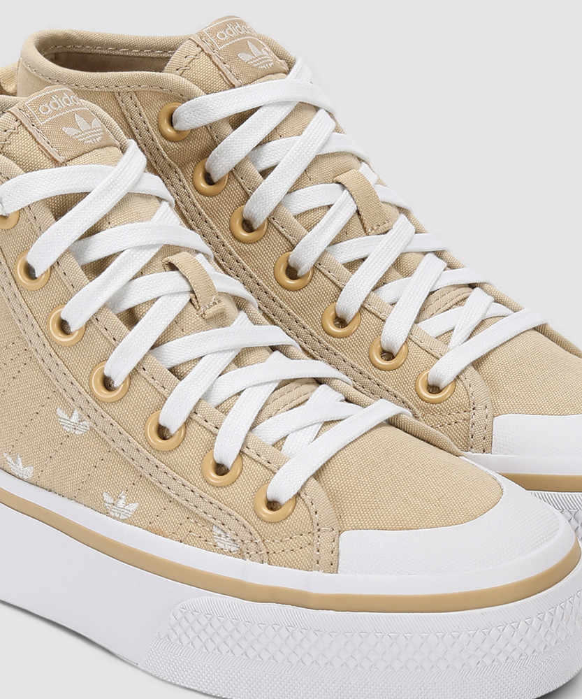 Adidas nizza platform beige outlet