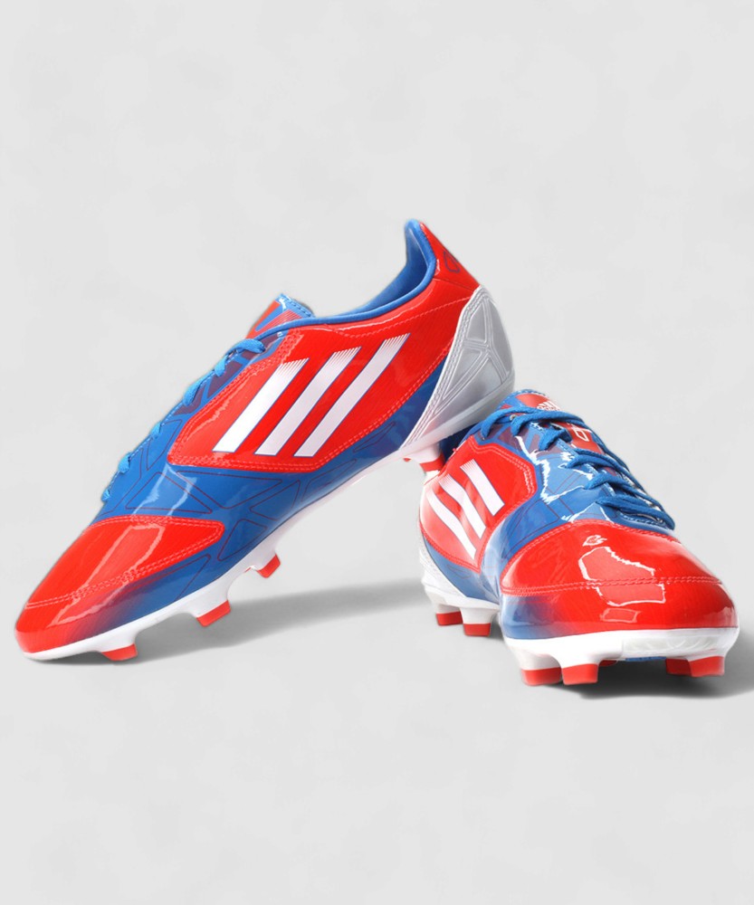 ADIDAS F10 Trx Fg Football Shoes For Men Buy Red White Blue Color ADIDAS F10 Trx Fg Football Shoes For Men Online at Best Price Shop Online for Footwears in