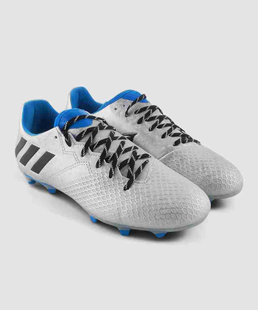 ADIDAS MESSI 16.3 FG Football Shoes For Men Buy SILVMT CBLACK SHOBLU Color ADIDAS MESSI 16.3 FG Football Shoes For Men Online at Best Price Shop Online for Footwears in India Flipkart
