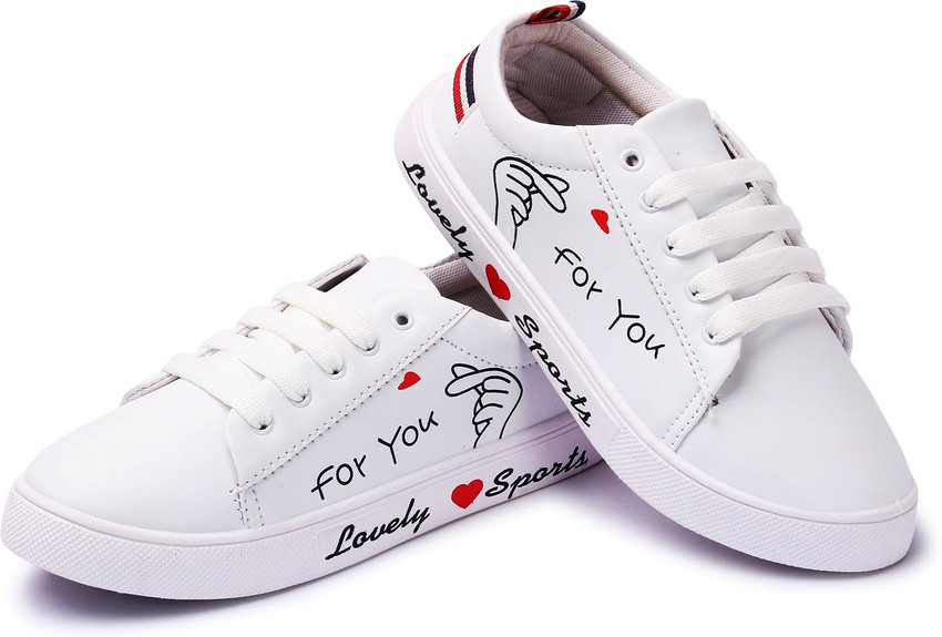 White shoes for girls flipkart online