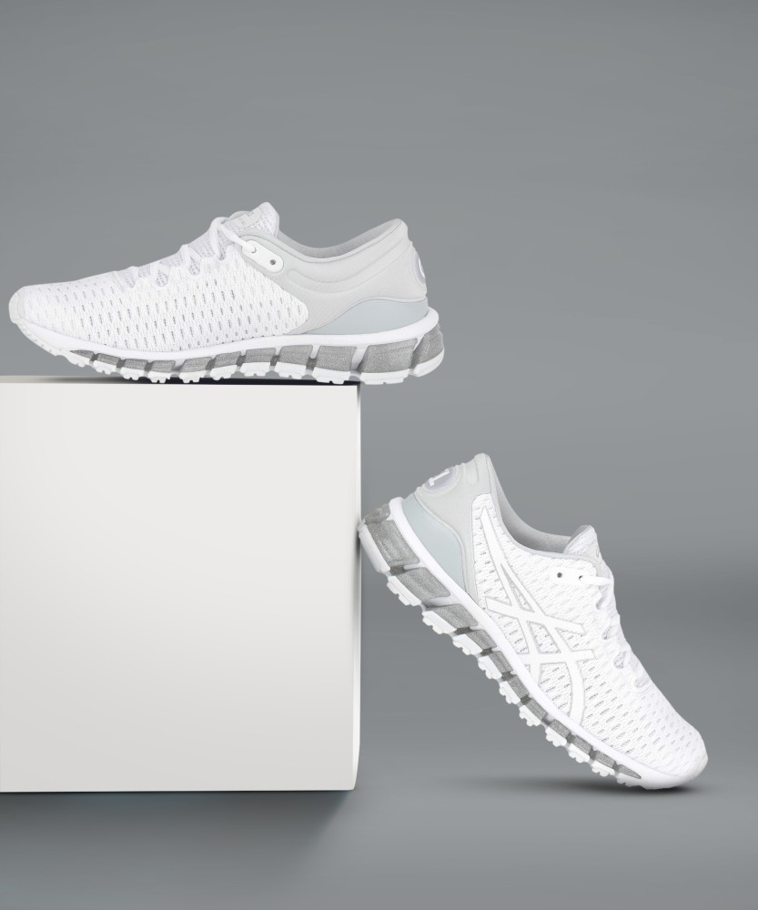 Asics quantum hot sale white