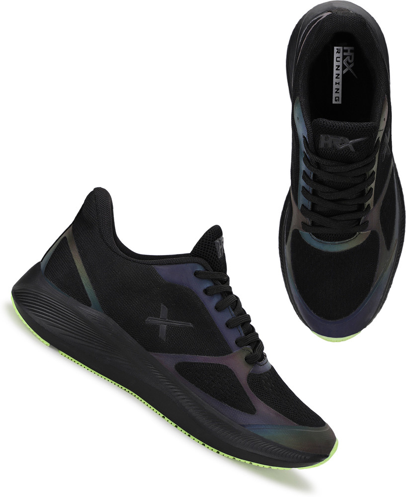Hrx black running shoes on sale