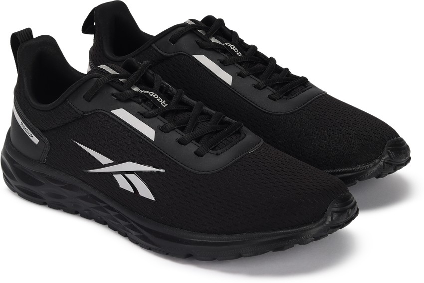 Reebok mens black deals walking shoes