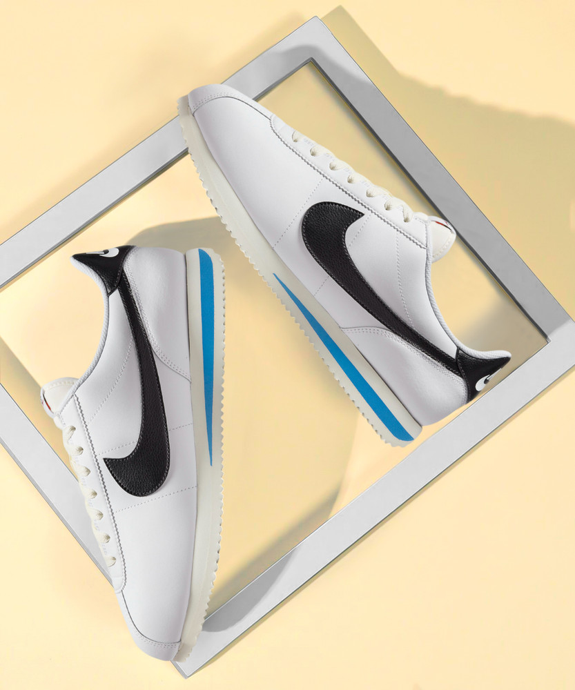 nike cortez mens blue suede