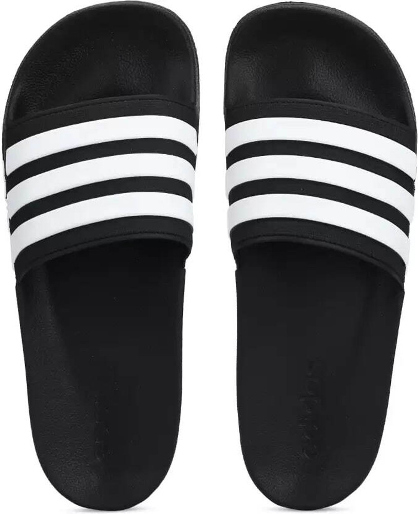 Adidas fur slides sales