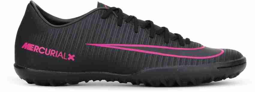 NIKE MERCURIAL VICTORY VI TF Football Shoes For Men Buy BLACK BLACK PINK BLAST Color NIKE MERCURIAL VICTORY VI TF Football Shoes For Men Online at Best Price Shop Online for Footwears in India Flipkar...