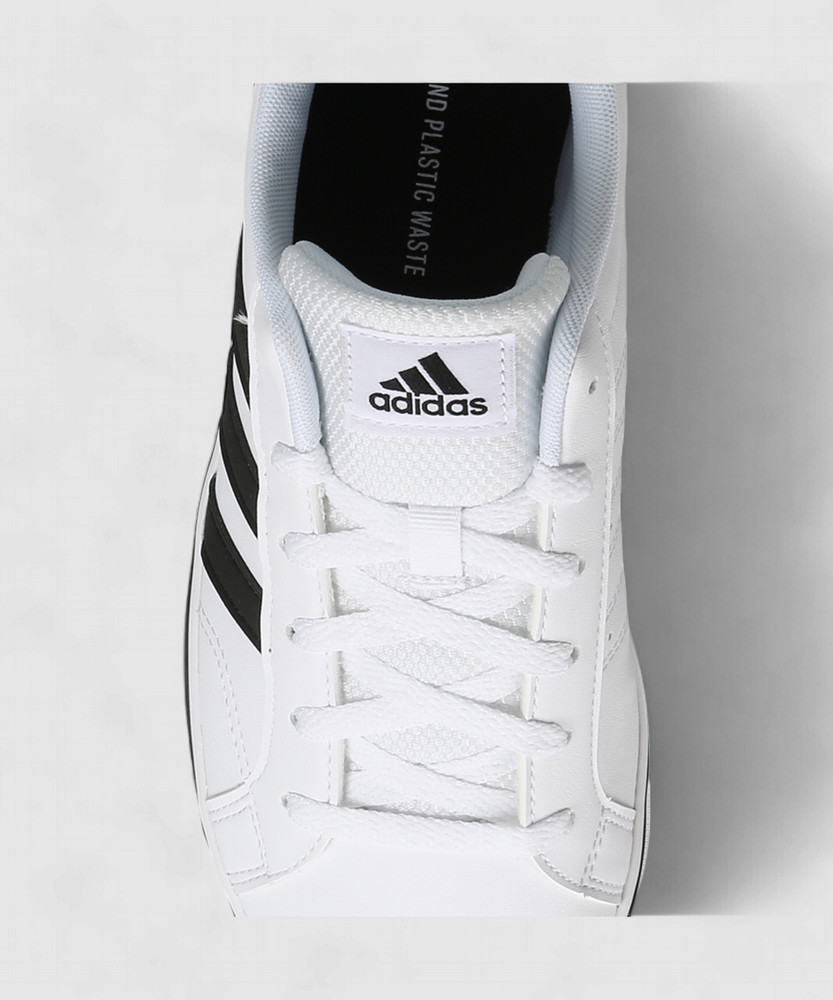 adidas stripes on one side