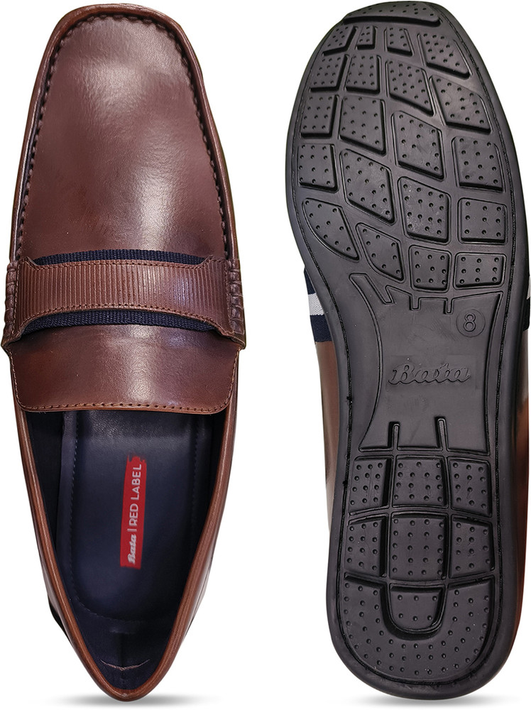 Bata red shop label shoes