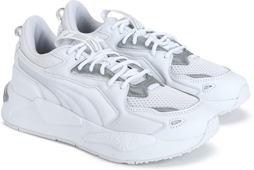 All white puma trainers outlet