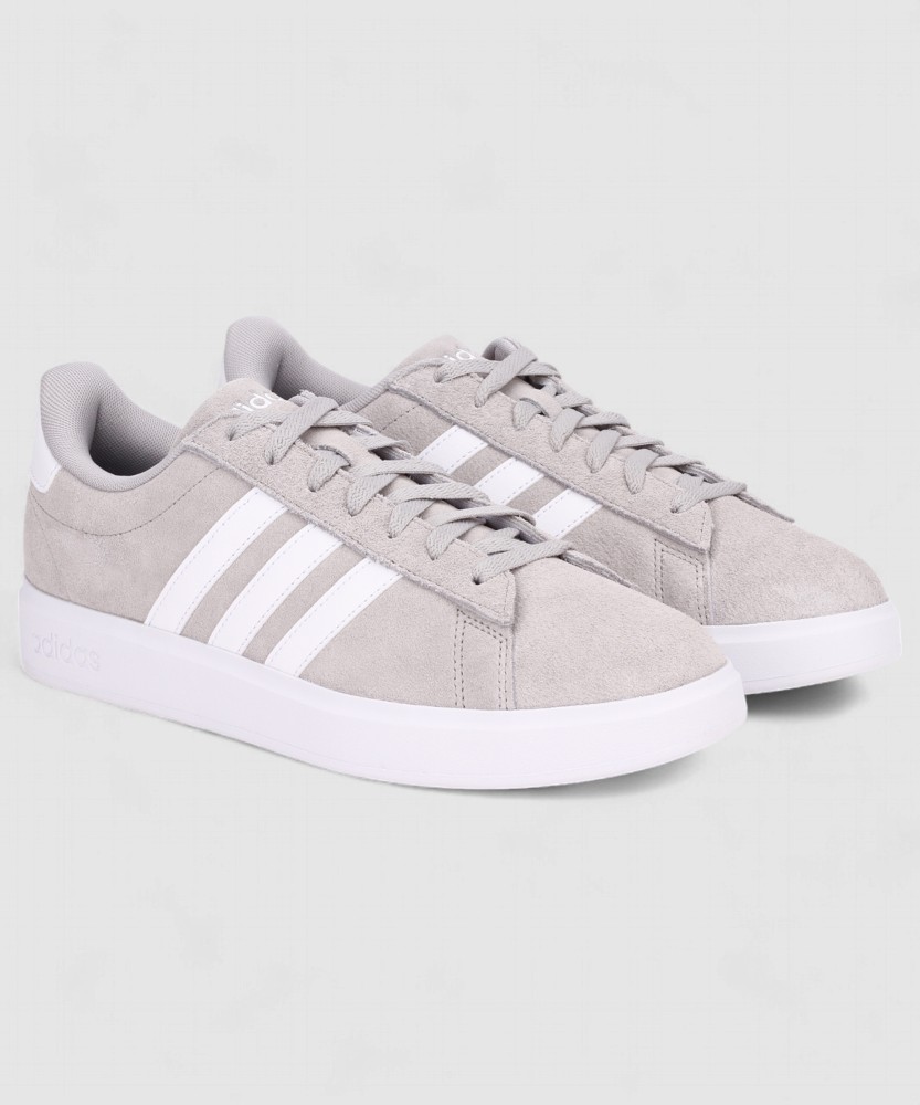 Adidas grey court shoes online