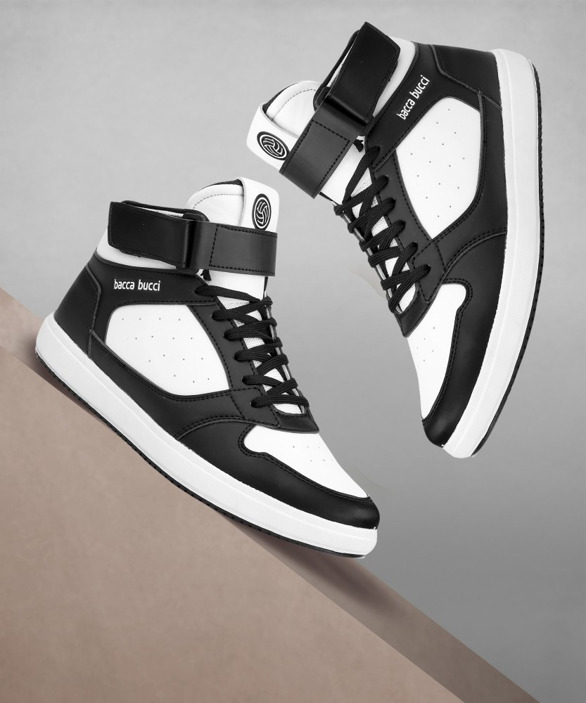 Bacca Bucci Flat Hi-Top Casual Streetwear Fashion Sneakers