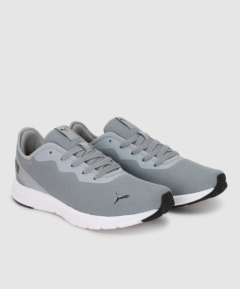 Puma men grey running shoes best sale