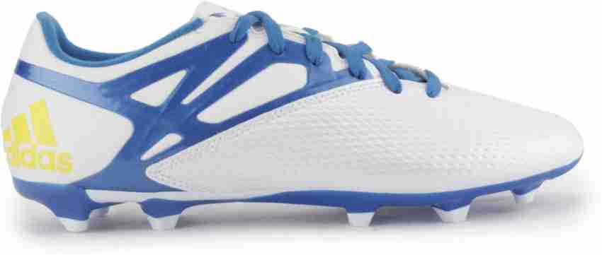 ADIDAS MESSI 15.3 FG AG Football Studs For Men Buy WHite BLUE BLACK Color ADIDAS MESSI 15.3 FG AG Football Studs For Men Online at Best Price Shop Online for Footwears in