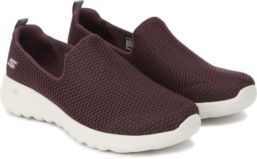 Skechers shop burgundy shoes