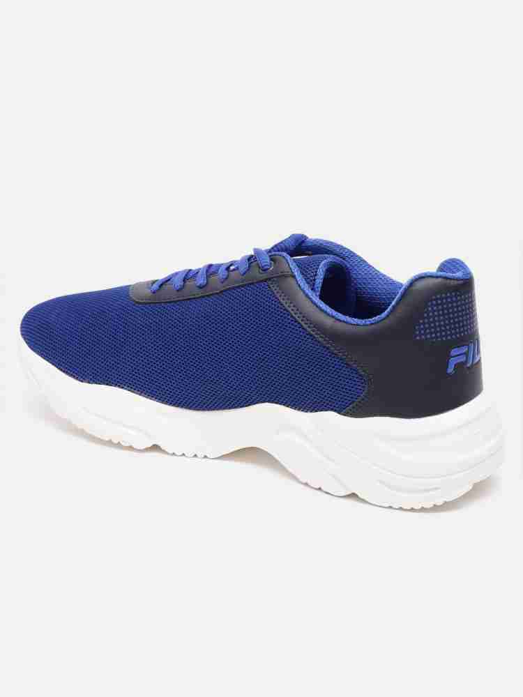 Royal blue 2025 fila shoes