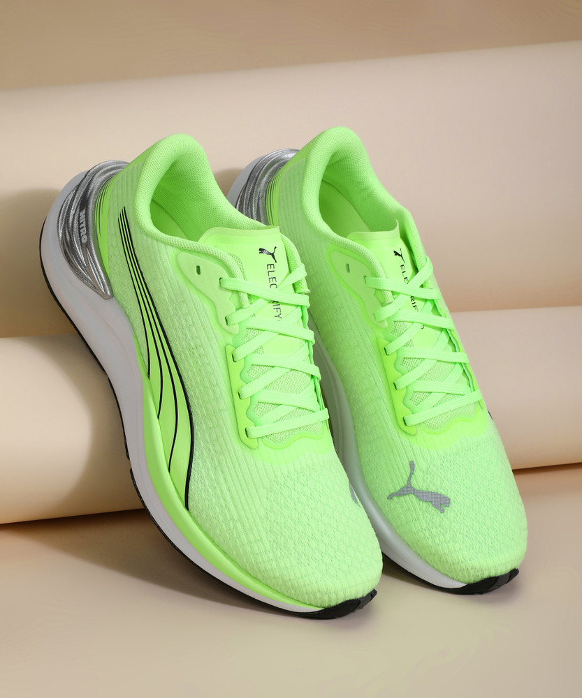 puma green shoes