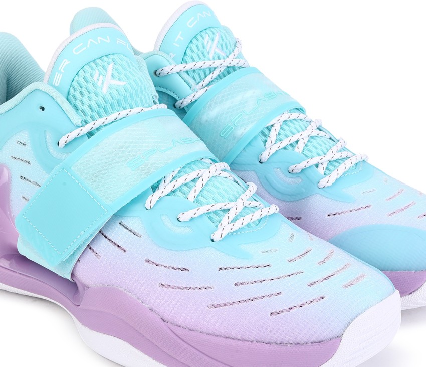 Light blue store basketball shoes