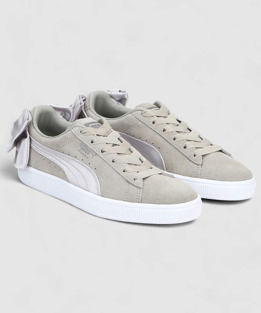 Puma suede silver online