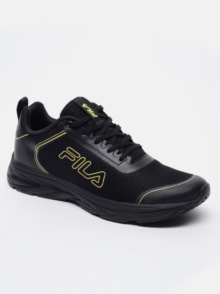 Black top gold fila