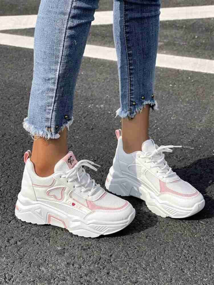 Layasa New Women's Stylish Casual Sports Sneakers | Walking Sneakers Shoes  | Partywear Sneakers | Running Sneakers For Women's and Girl