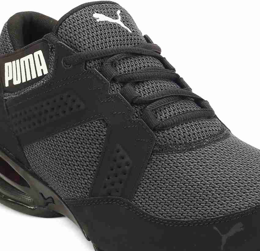 PUMA Enzin Mesh Running Shoes For Men Buy Puma Black Puma White Color PUMA Enzin Mesh Running Shoes For Men Online at Best Price Shop Online for Footwears in India