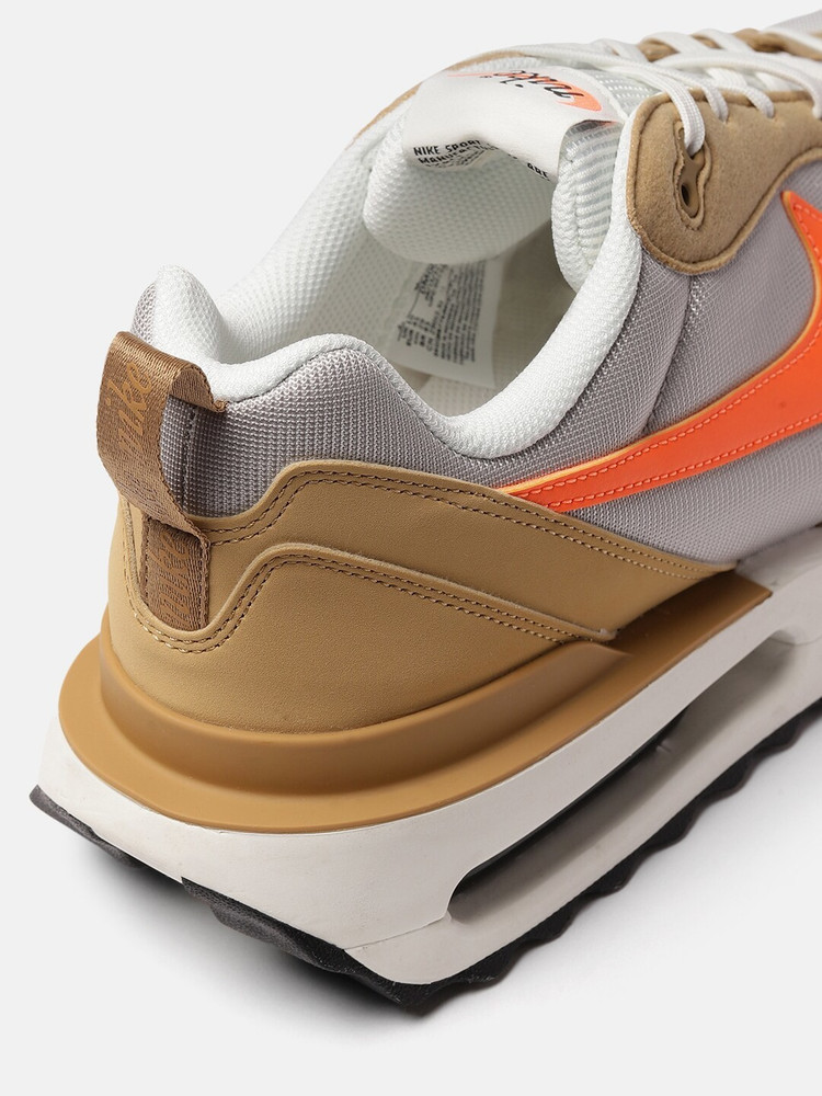 NIKE Nike Men Brown Off White Air Max Dawn Sneakers Brogues For