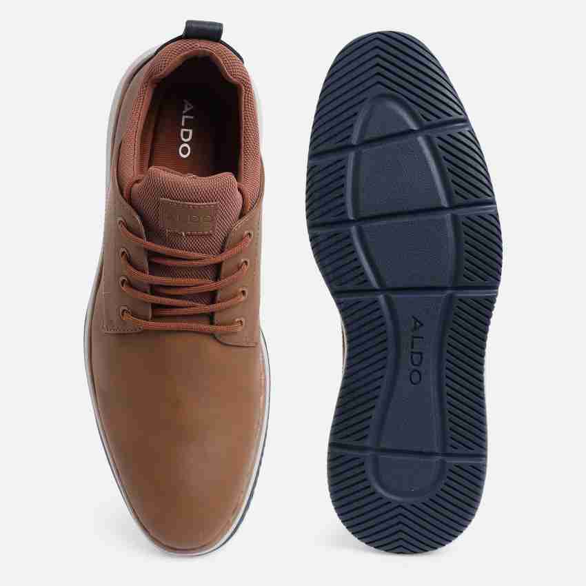 Aldo brown best sale casual shoes