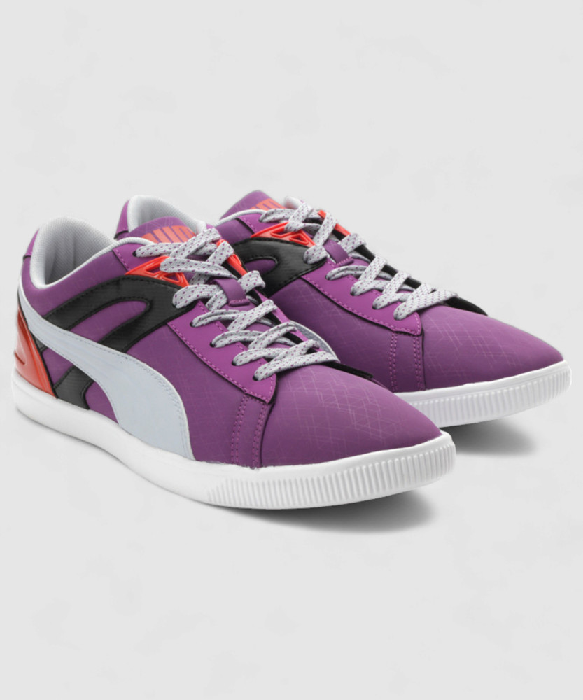 PUMA Future Glyde Lite Lo Sneakers For Women Buy Sparkling Grape Gray Dawn Cherry Tomato Color PUMA Future Glyde Lite Lo Sneakers For Women Online at Best Price Shop Online for Footwears