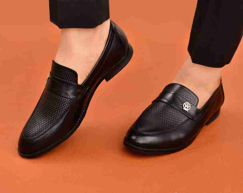 Abezag Pure Leather Black Men s Fashion Formal Dress Shoes office wear Loafers For Men Buy Abezag Pure Leather Black Men s Fashion Formal Dress Shoes office wear Loafers For Men