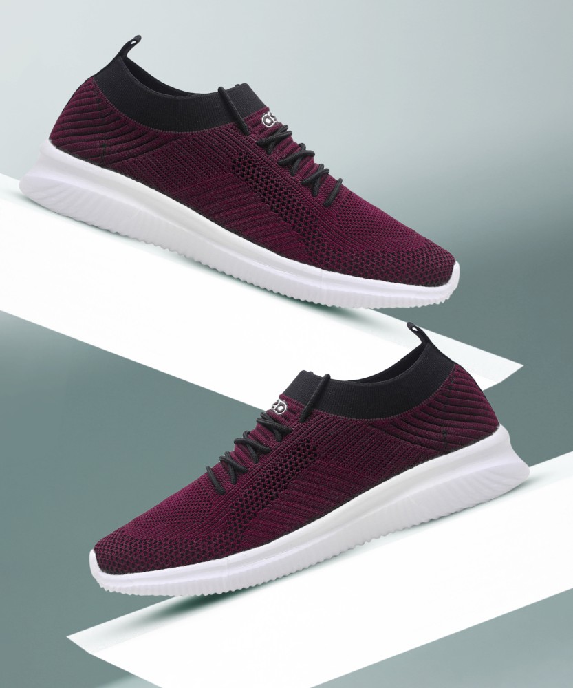 Mens on sale shoes maroon